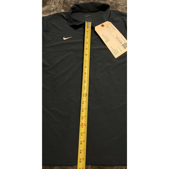 Small Nike Dri-Fit Victory S/S Shirt Polo Short Sleeve Golf Fq1574-478 Blue - Picture 7 of 9